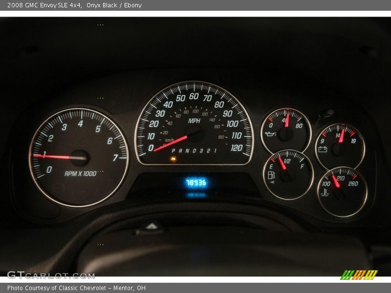 Onyx Black / Ebony 2008 GMC Envoy SLE 4x4