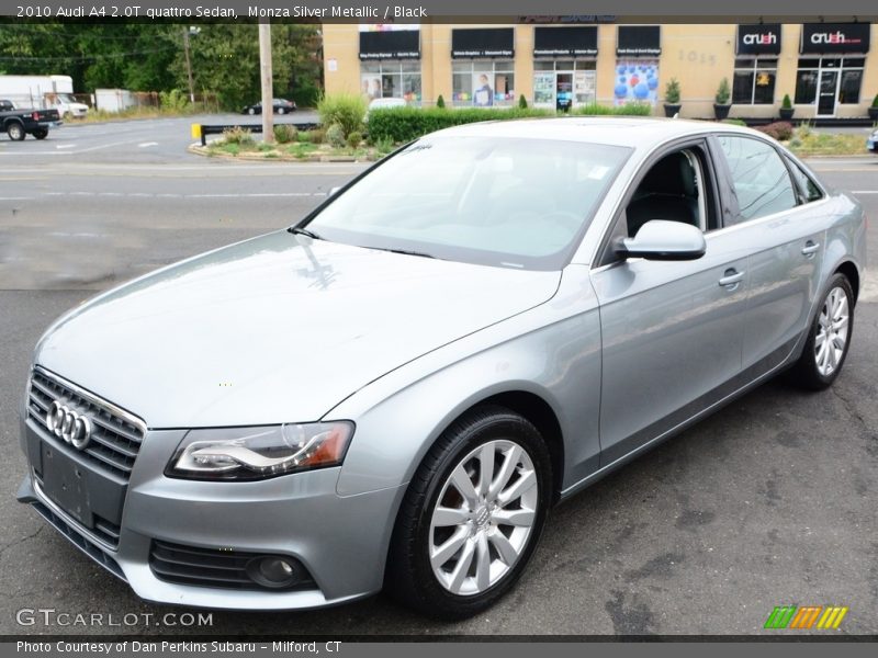 Front 3/4 View of 2010 A4 2.0T quattro Sedan