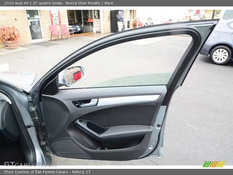 Monza Silver Metallic / Black 2010 Audi A4 2.0T quattro Sedan