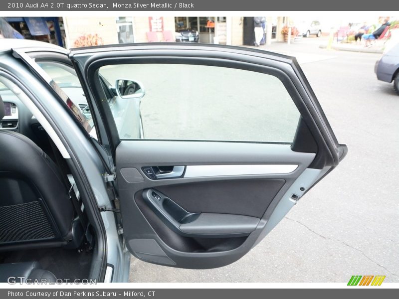 Monza Silver Metallic / Black 2010 Audi A4 2.0T quattro Sedan