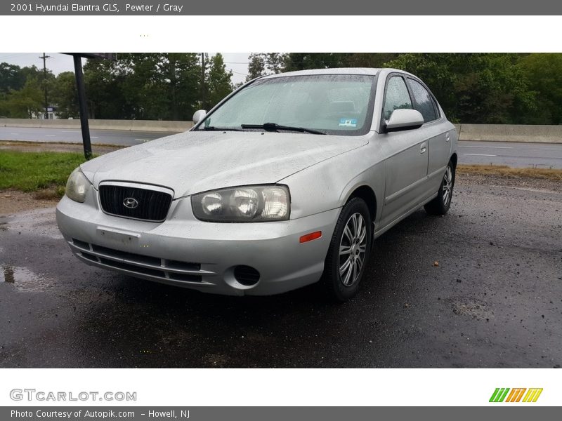 Pewter / Gray 2001 Hyundai Elantra GLS