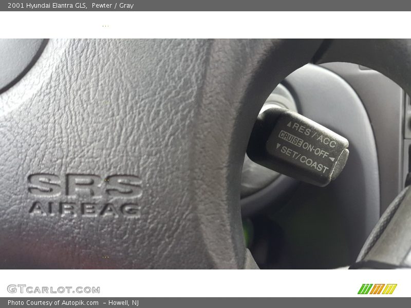Pewter / Gray 2001 Hyundai Elantra GLS