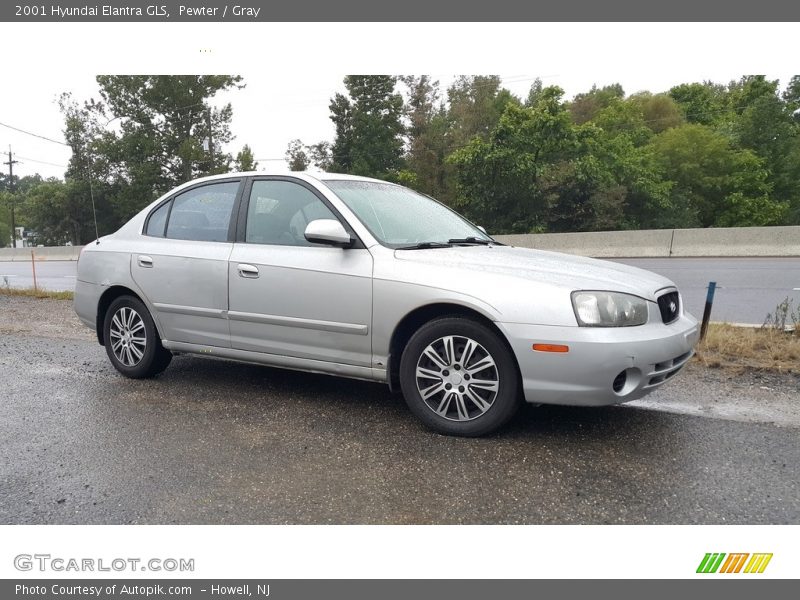 Pewter / Gray 2001 Hyundai Elantra GLS