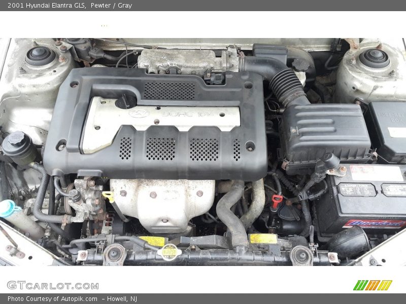 Pewter / Gray 2001 Hyundai Elantra GLS
