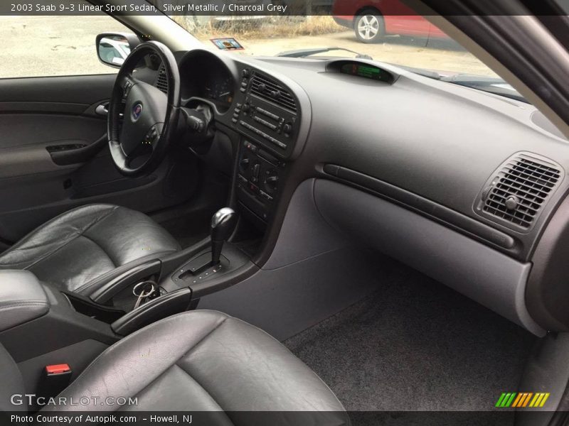 Silver Metallic / Charcoal Grey 2003 Saab 9-3 Linear Sport Sedan