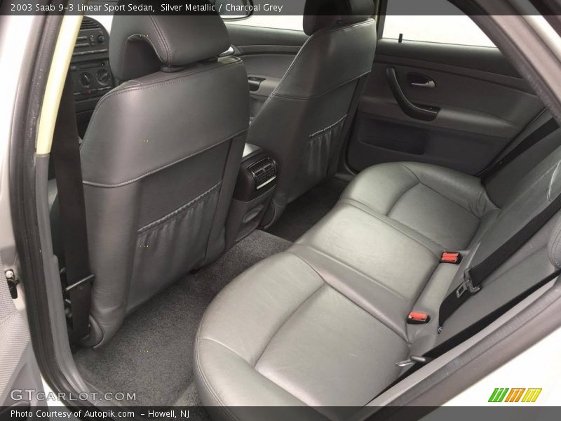 Silver Metallic / Charcoal Grey 2003 Saab 9-3 Linear Sport Sedan