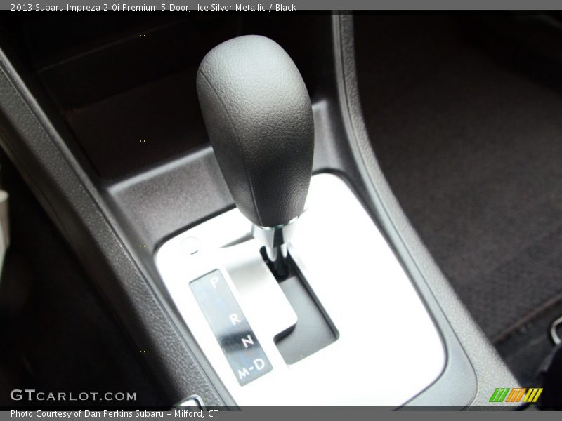 Ice Silver Metallic / Black 2013 Subaru Impreza 2.0i Premium 5 Door