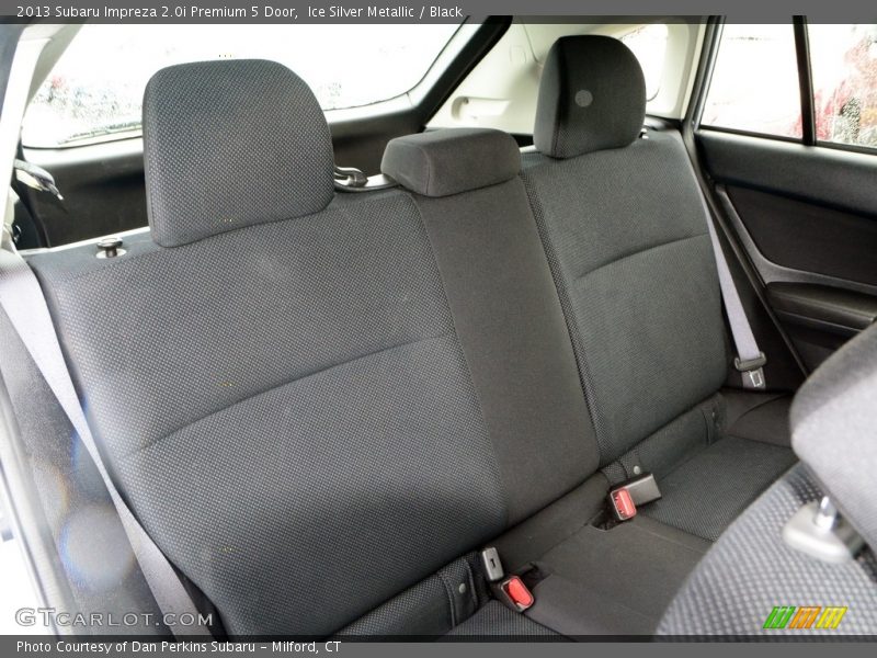 Ice Silver Metallic / Black 2013 Subaru Impreza 2.0i Premium 5 Door