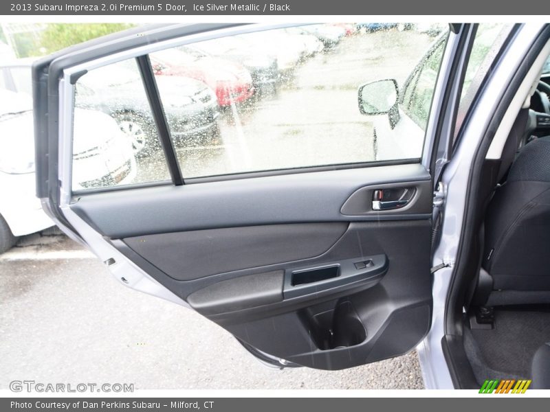 Ice Silver Metallic / Black 2013 Subaru Impreza 2.0i Premium 5 Door