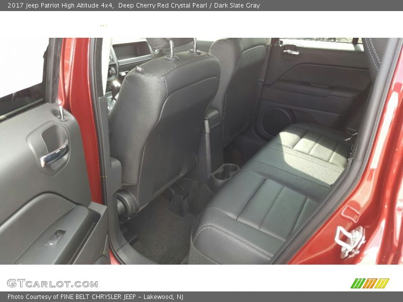 Deep Cherry Red Crystal Pearl / Dark Slate Gray 2017 Jeep Patriot High Altitude 4x4