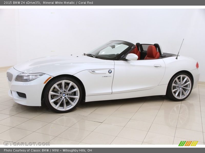  2015 Z4 sDrive35i Mineral White Metallic