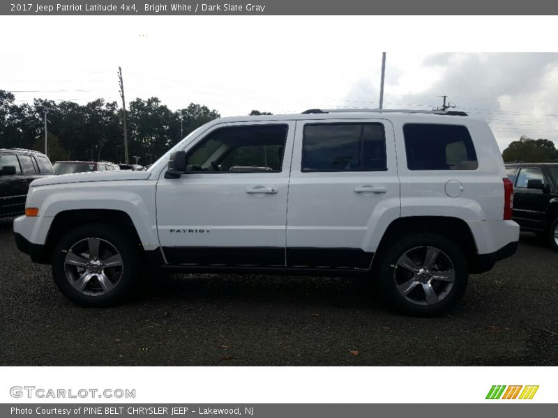 Bright White / Dark Slate Gray 2017 Jeep Patriot Latitude 4x4