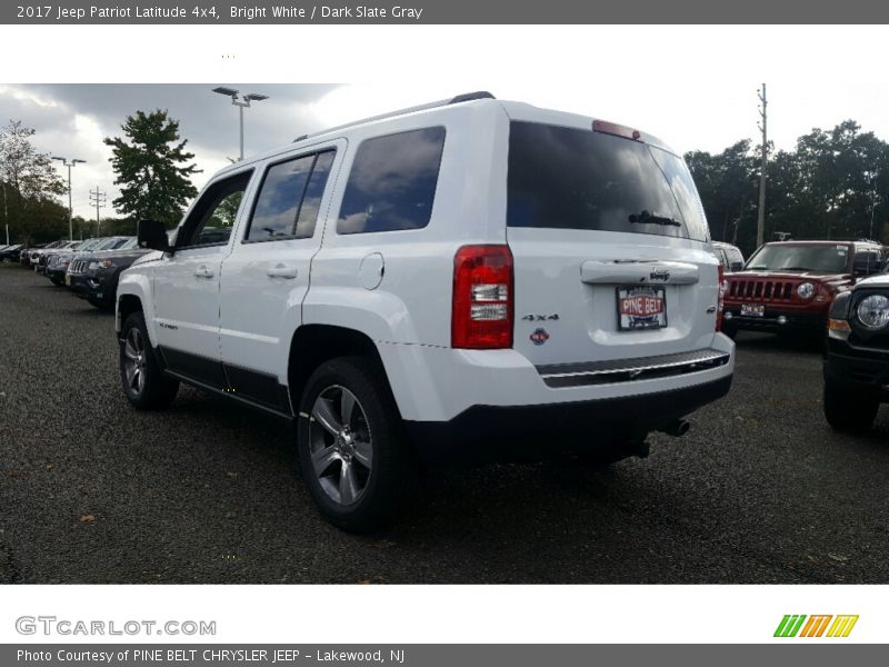 Bright White / Dark Slate Gray 2017 Jeep Patriot Latitude 4x4