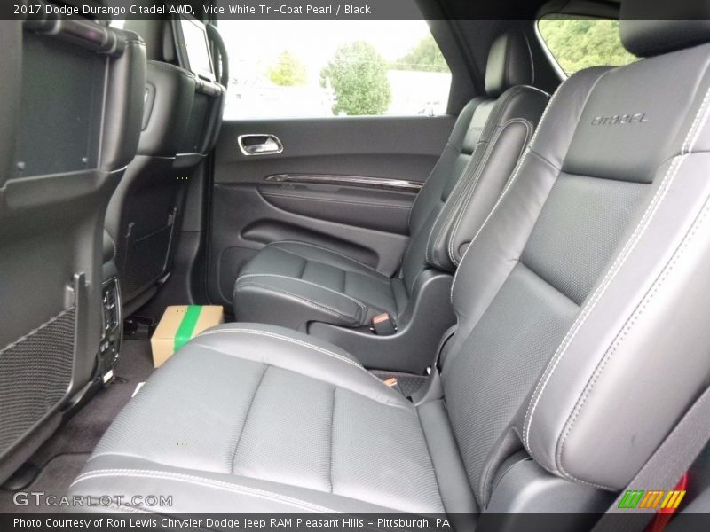 Rear Seat of 2017 Durango Citadel AWD