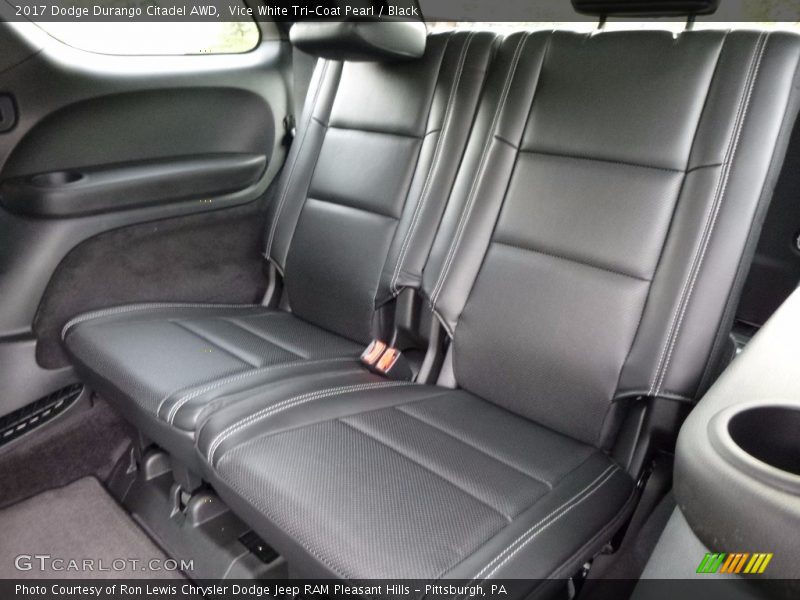 Rear Seat of 2017 Durango Citadel AWD