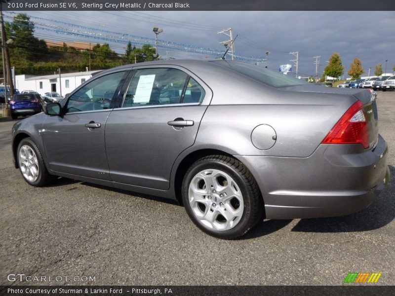 Sterling Grey Metallic / Charcoal Black 2010 Ford Fusion SE V6