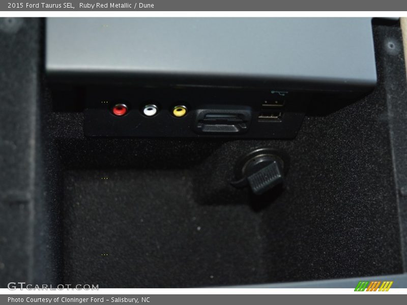 Ruby Red Metallic / Dune 2015 Ford Taurus SEL