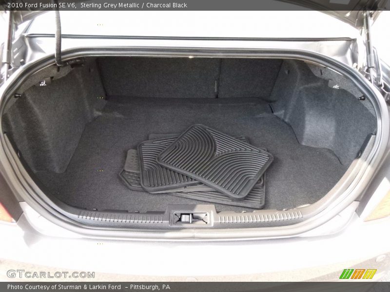 Sterling Grey Metallic / Charcoal Black 2010 Ford Fusion SE V6