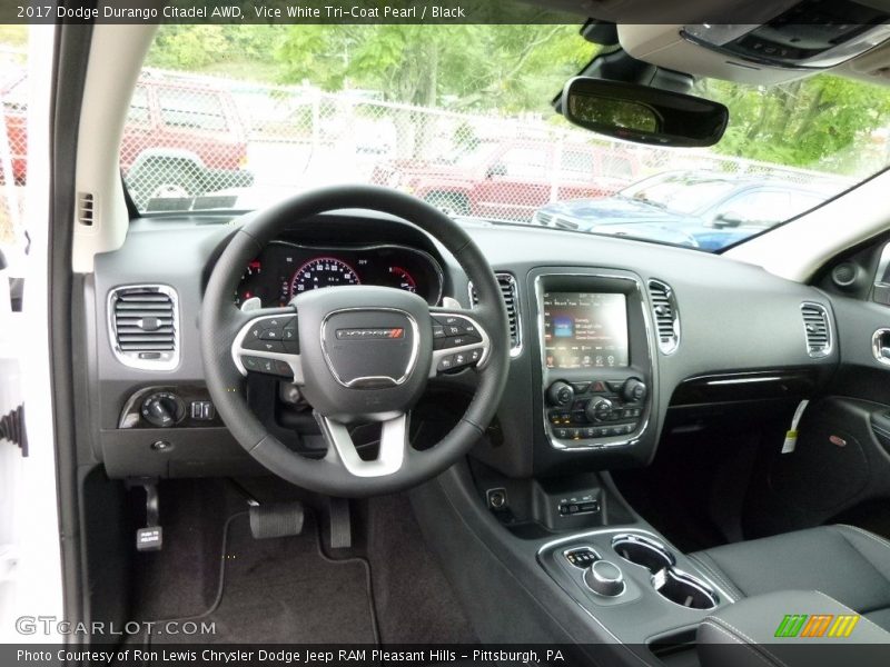  2017 Durango Citadel AWD Black Interior