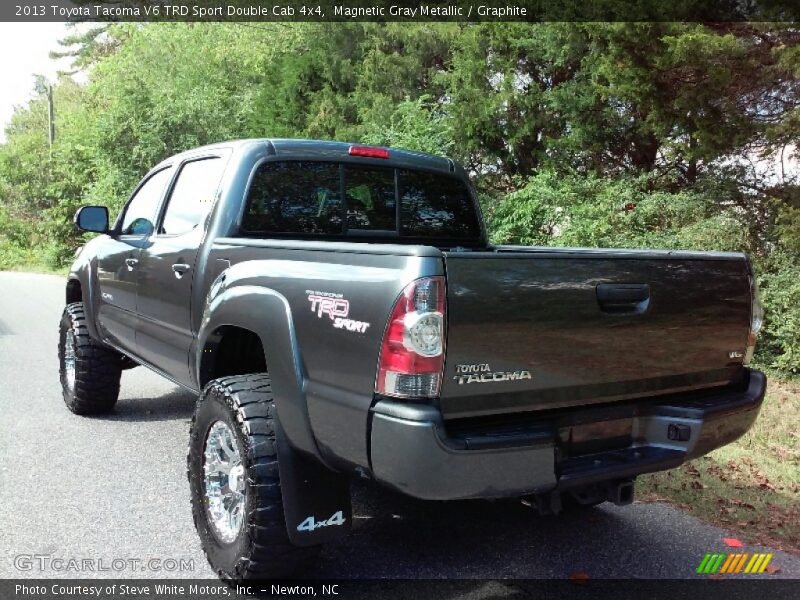 Magnetic Gray Metallic / Graphite 2013 Toyota Tacoma V6 TRD Sport Double Cab 4x4
