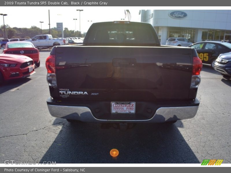 Black / Graphite Gray 2009 Toyota Tundra SR5 Double Cab