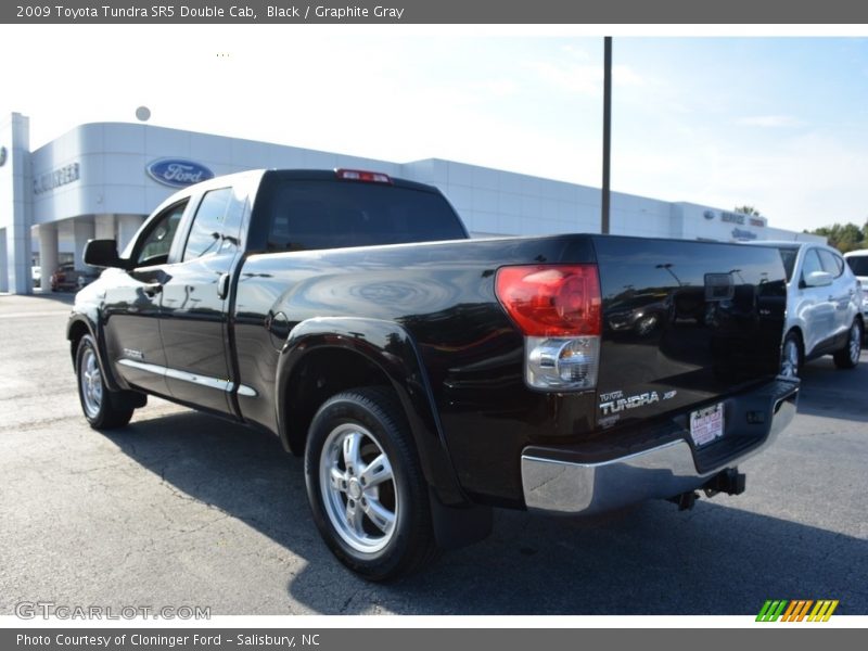 Black / Graphite Gray 2009 Toyota Tundra SR5 Double Cab
