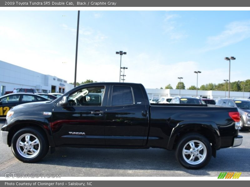 Black / Graphite Gray 2009 Toyota Tundra SR5 Double Cab