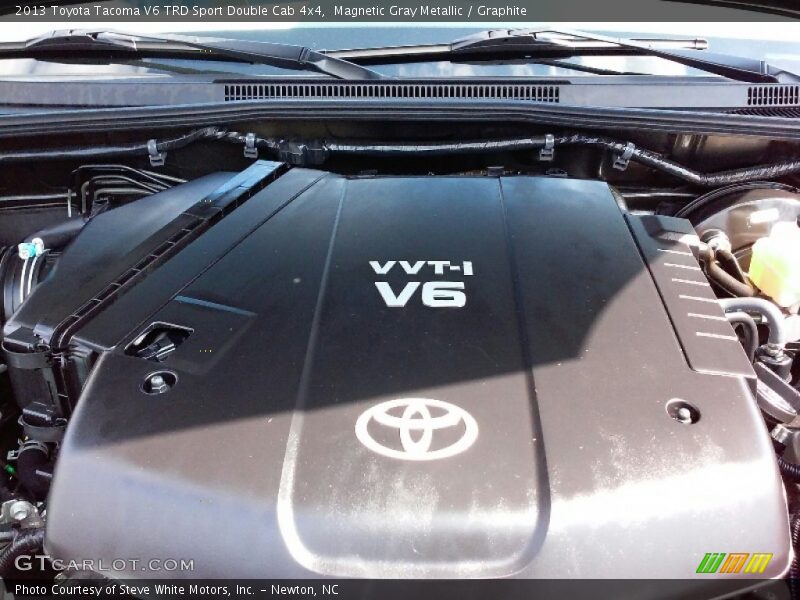 Magnetic Gray Metallic / Graphite 2013 Toyota Tacoma V6 TRD Sport Double Cab 4x4
