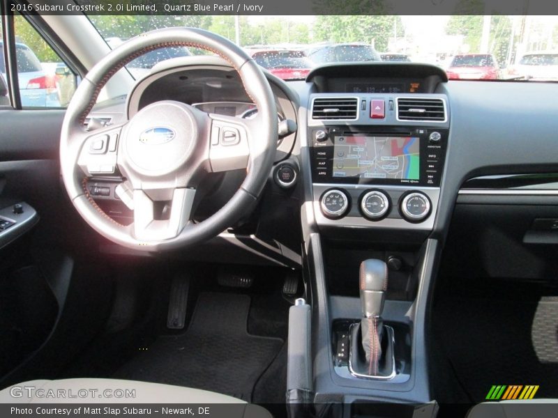 Quartz Blue Pearl / Ivory 2016 Subaru Crosstrek 2.0i Limited