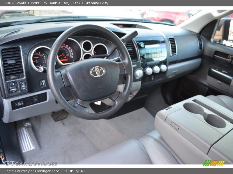 Black / Graphite Gray 2009 Toyota Tundra SR5 Double Cab