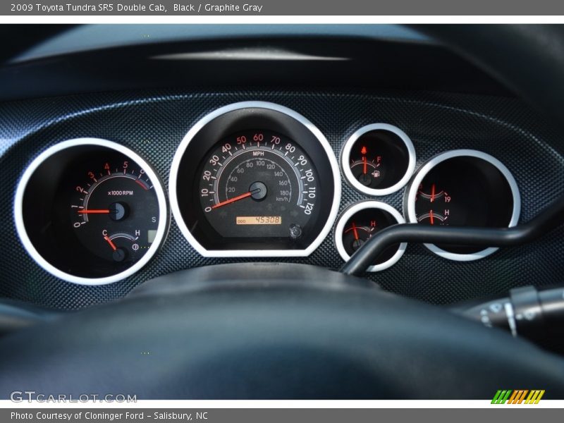 Black / Graphite Gray 2009 Toyota Tundra SR5 Double Cab