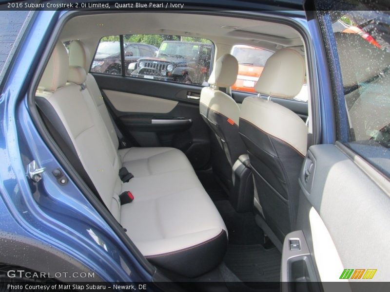 Quartz Blue Pearl / Ivory 2016 Subaru Crosstrek 2.0i Limited