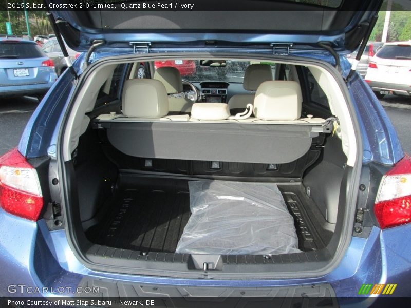 Quartz Blue Pearl / Ivory 2016 Subaru Crosstrek 2.0i Limited