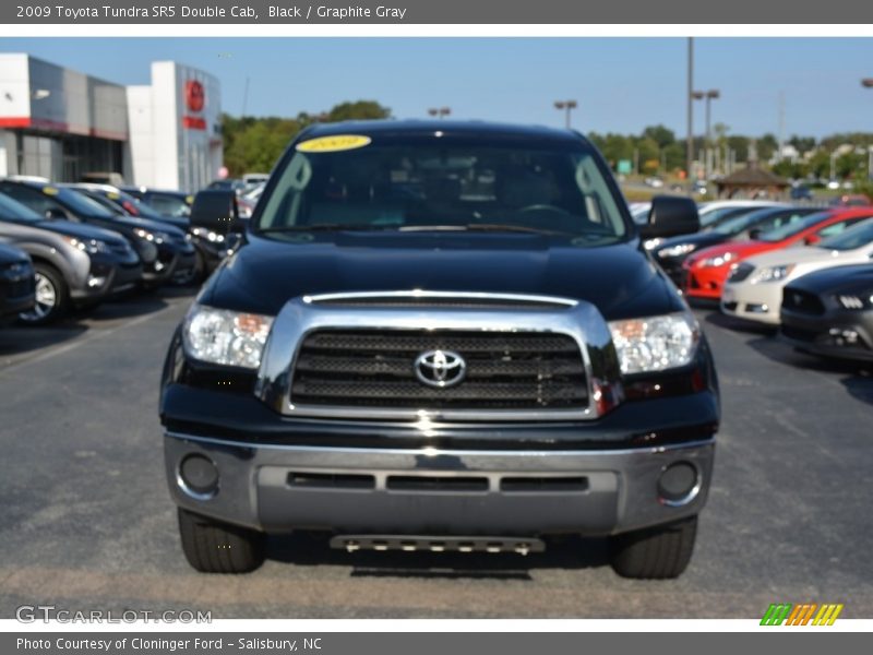 Black / Graphite Gray 2009 Toyota Tundra SR5 Double Cab