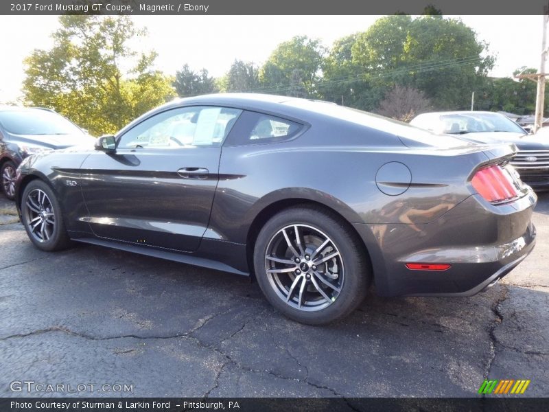 Magnetic / Ebony 2017 Ford Mustang GT Coupe