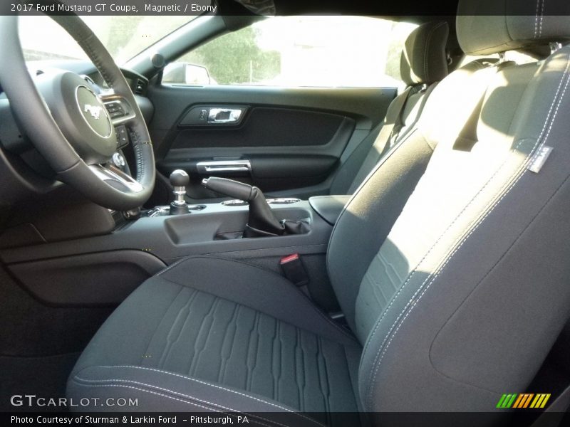 Magnetic / Ebony 2017 Ford Mustang GT Coupe