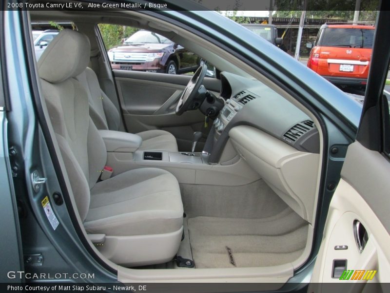 Aloe Green Metallic / Bisque 2008 Toyota Camry LE V6