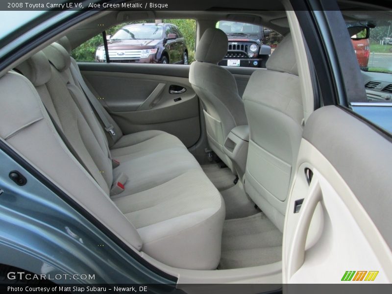 Aloe Green Metallic / Bisque 2008 Toyota Camry LE V6