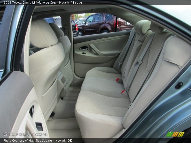 Aloe Green Metallic / Bisque 2008 Toyota Camry LE V6