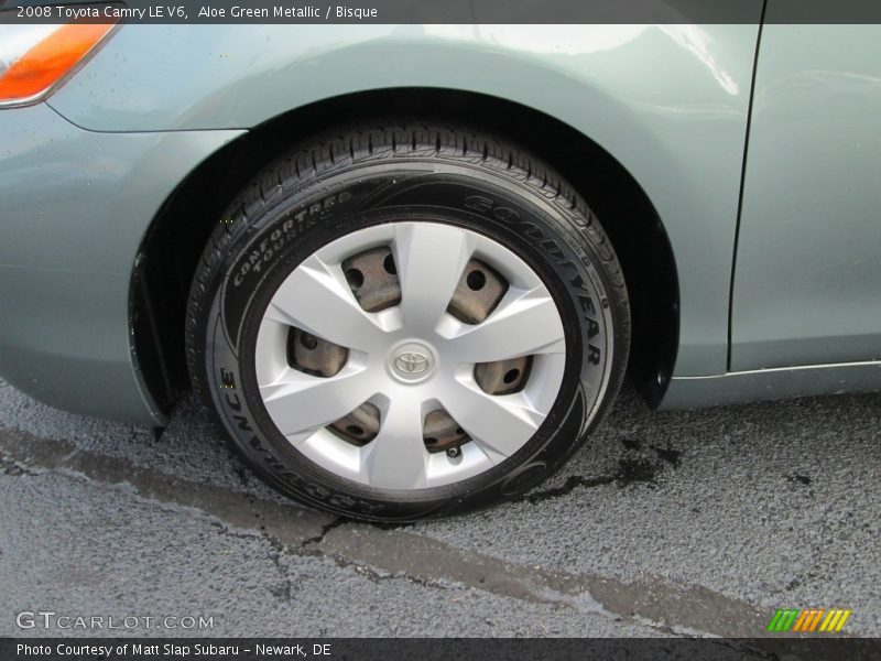 Aloe Green Metallic / Bisque 2008 Toyota Camry LE V6