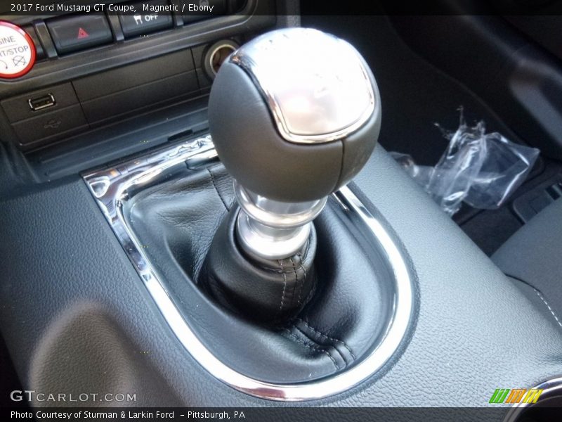 Magnetic / Ebony 2017 Ford Mustang GT Coupe