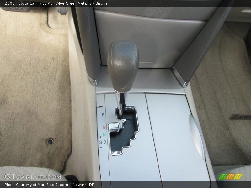 Aloe Green Metallic / Bisque 2008 Toyota Camry LE V6