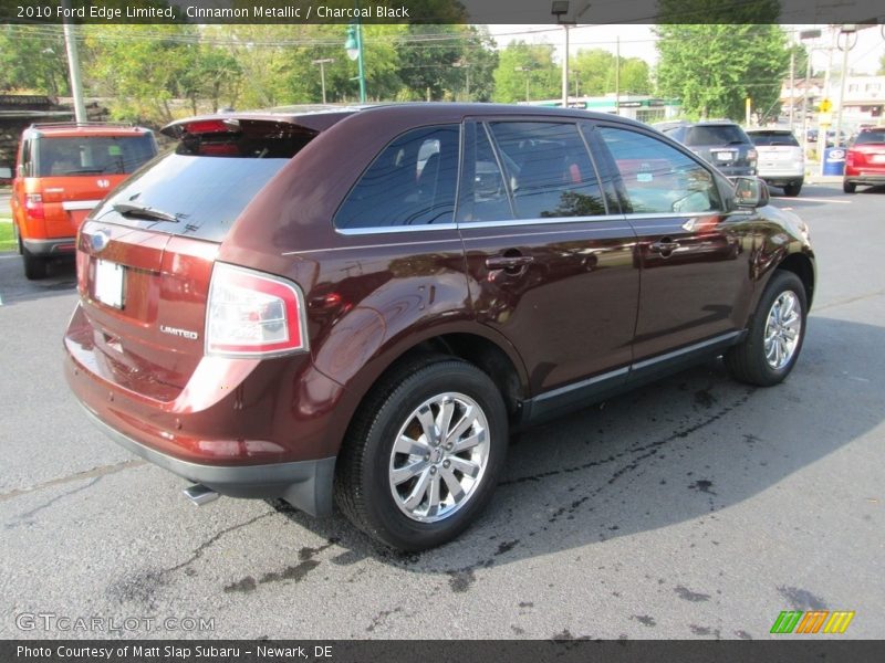 Cinnamon Metallic / Charcoal Black 2010 Ford Edge Limited