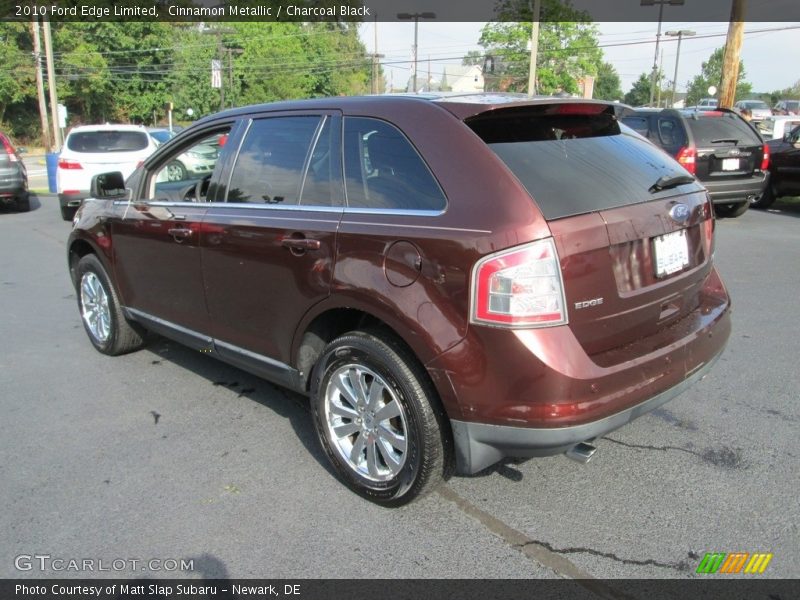 Cinnamon Metallic / Charcoal Black 2010 Ford Edge Limited