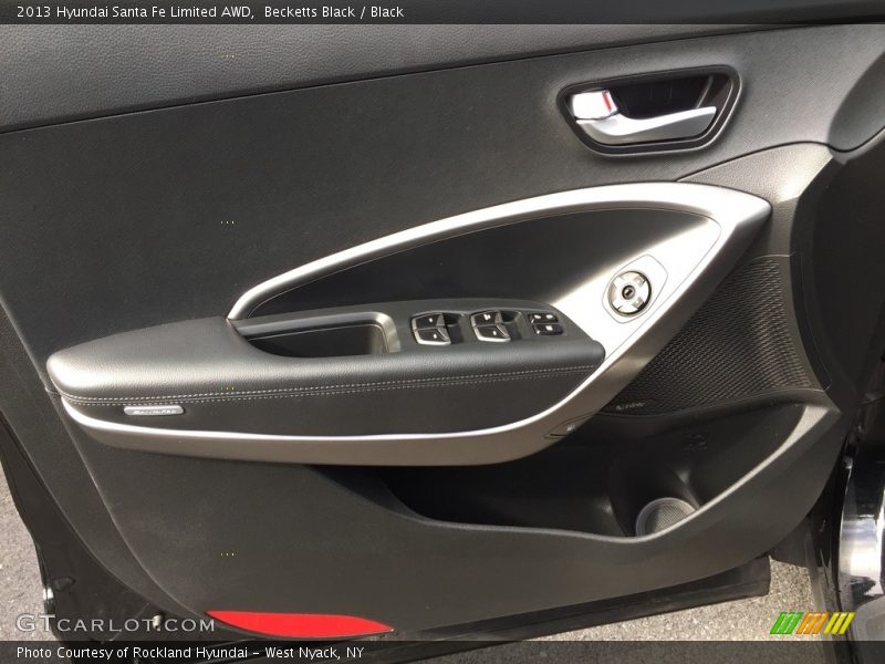 Becketts Black / Black 2013 Hyundai Santa Fe Limited AWD