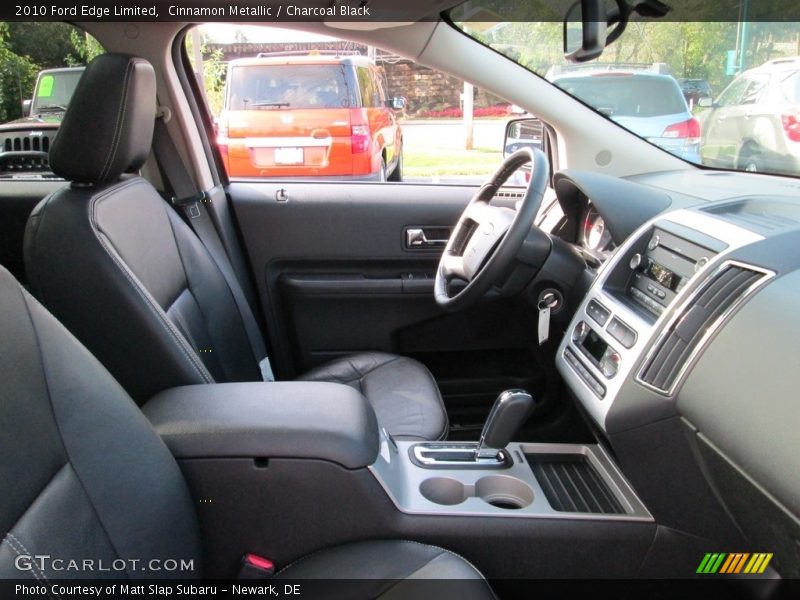 Cinnamon Metallic / Charcoal Black 2010 Ford Edge Limited