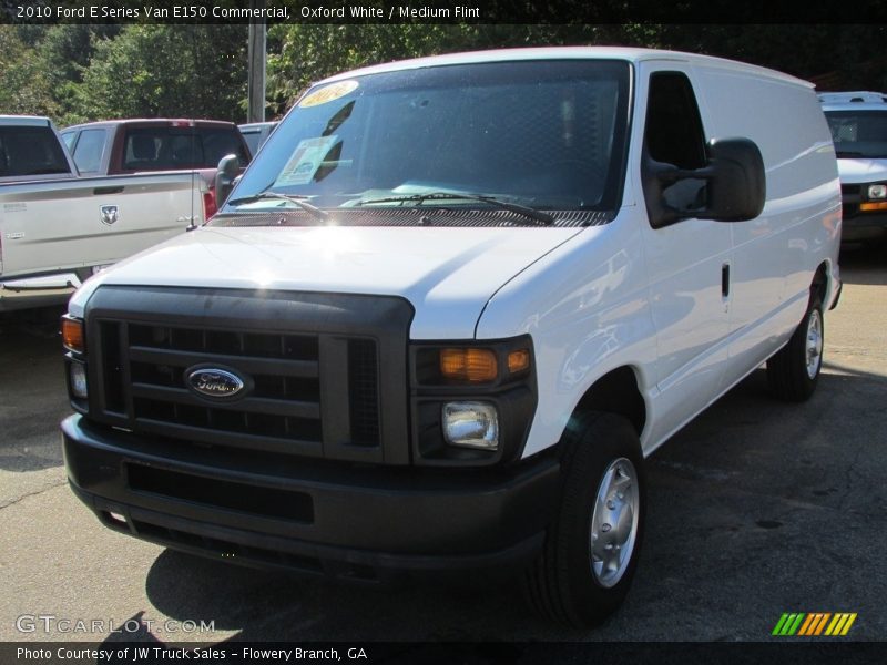 Oxford White / Medium Flint 2010 Ford E Series Van E150 Commercial