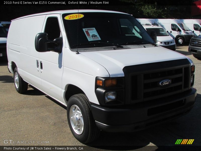 Oxford White / Medium Flint 2010 Ford E Series Van E150 Commercial