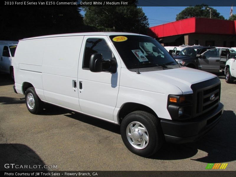 Oxford White / Medium Flint 2010 Ford E Series Van E150 Commercial