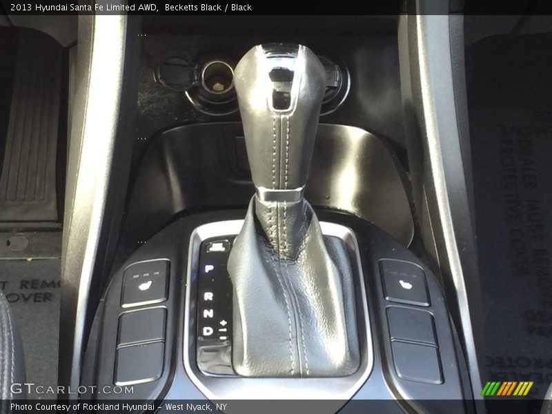 Becketts Black / Black 2013 Hyundai Santa Fe Limited AWD